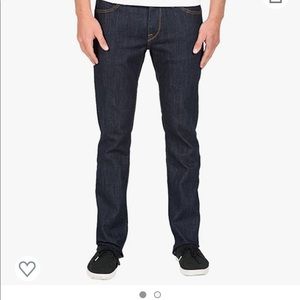 Volcom Men's Vorta Slim Fit Stretch Denim Jean